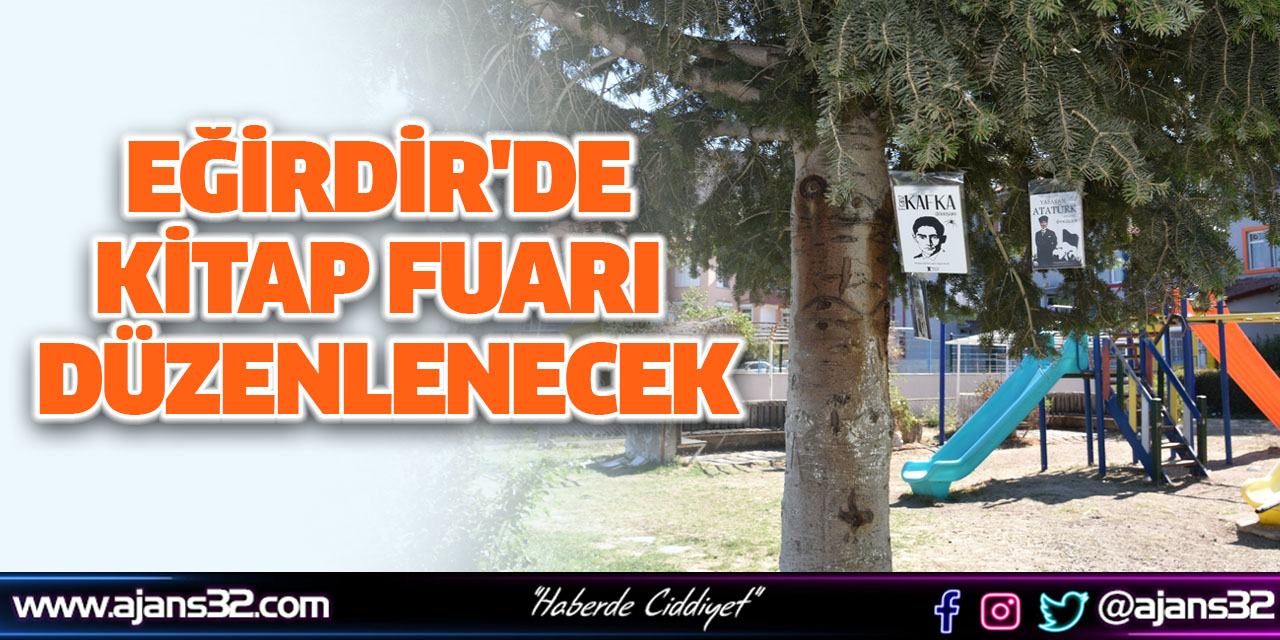 Eğirdir'de Kitap Fuarı Düzenlenecek