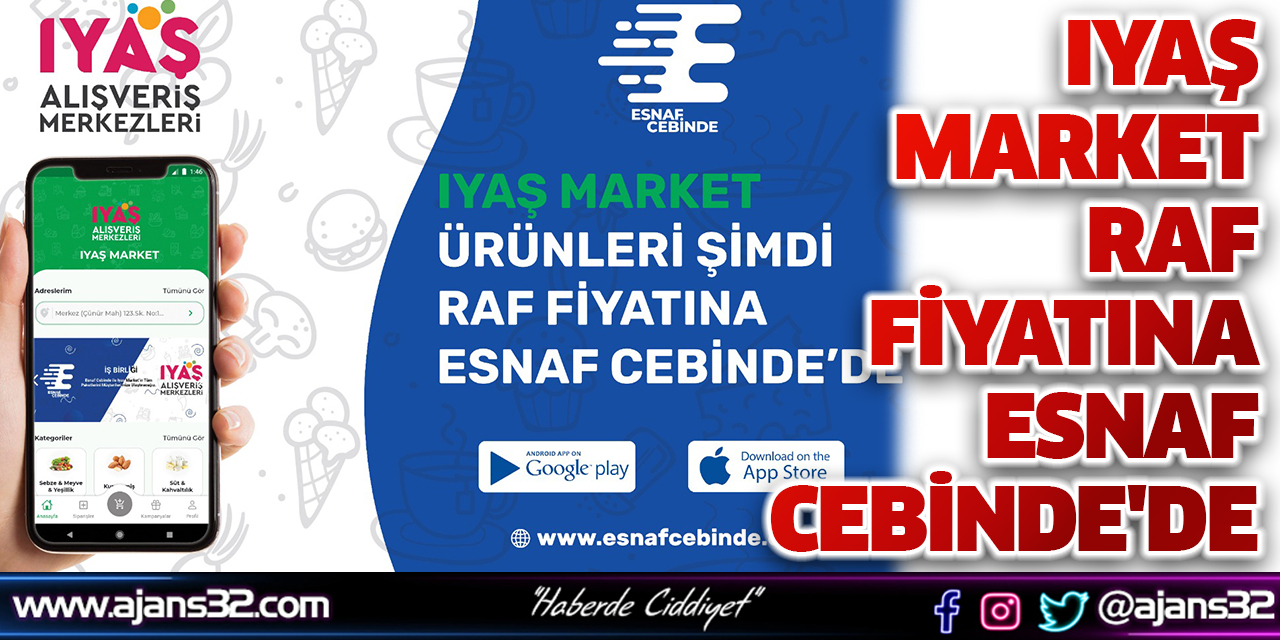 IYAŞ Market Raf Fiyatına Esnaf Cebinde'de