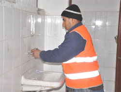 Mevlana Camiine Yeni Musluklar Takıldı