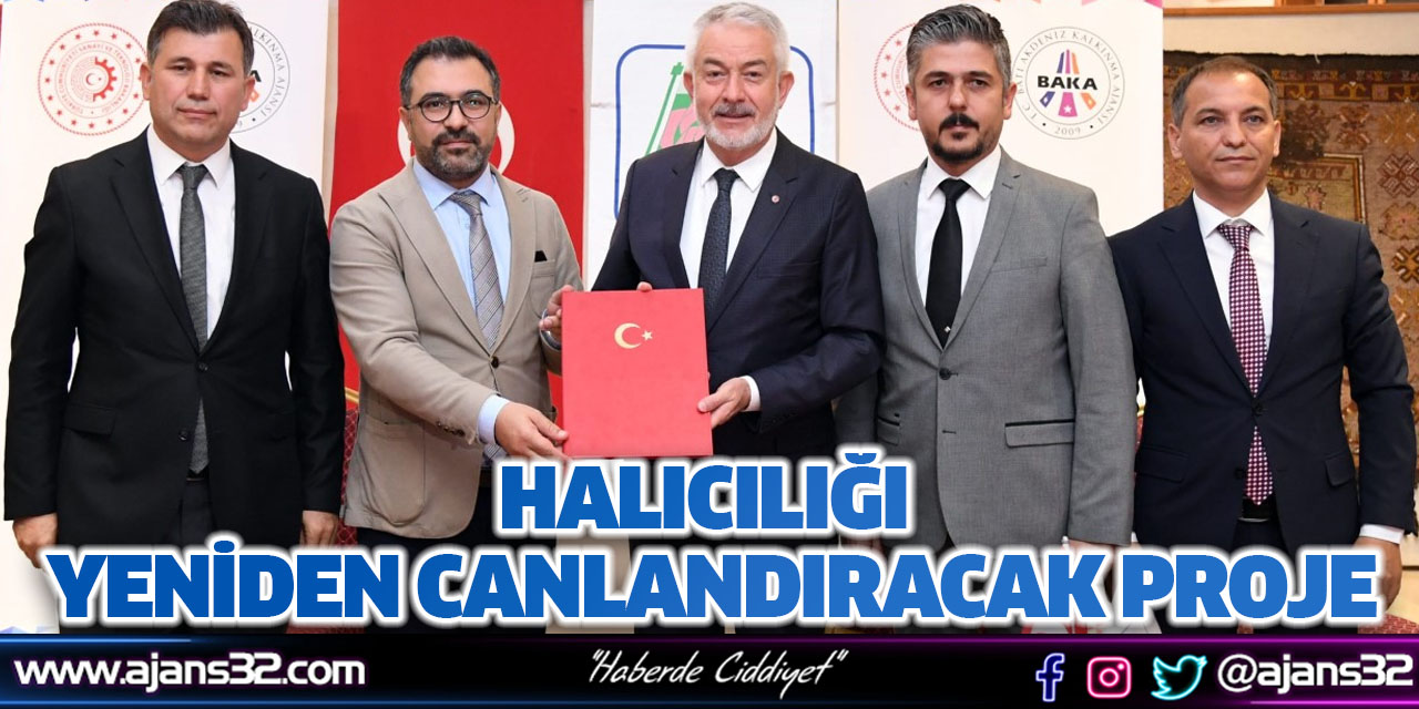 Isparta’nın Kültürel Değeri Halıcılığı Yeniden Canlandıracak Proje