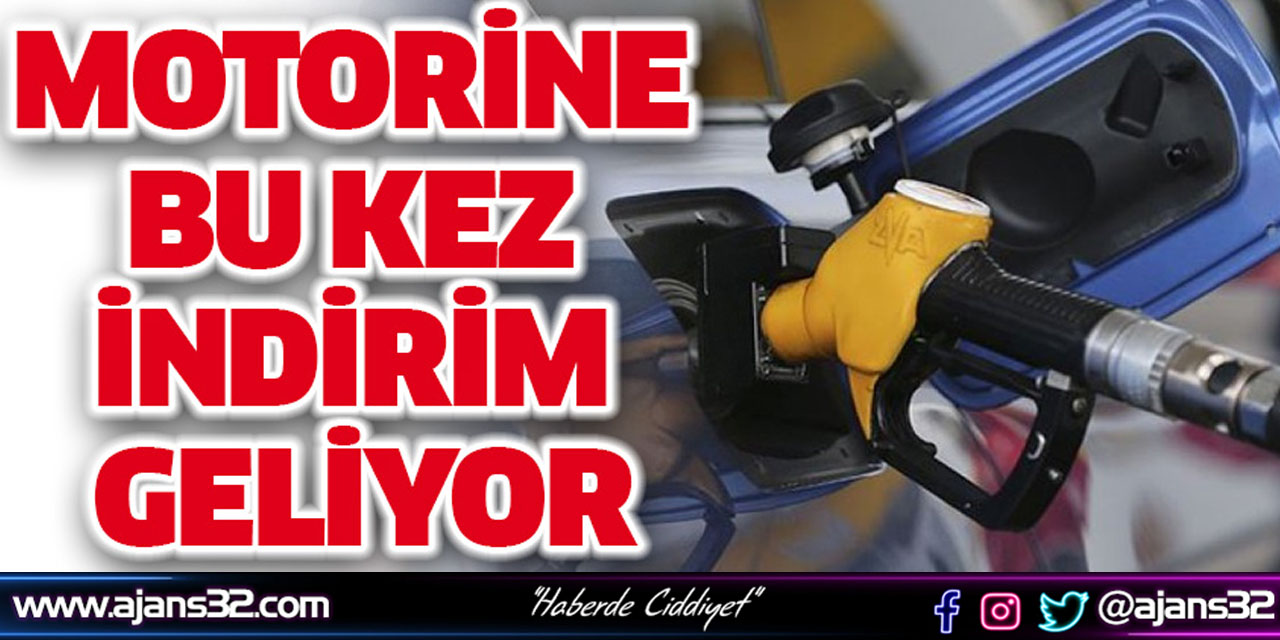 Motorine Bu Kez İndirim Geliyor