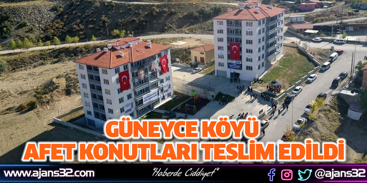 Güneyce Köyü Afet Konutları Teslim Edildi