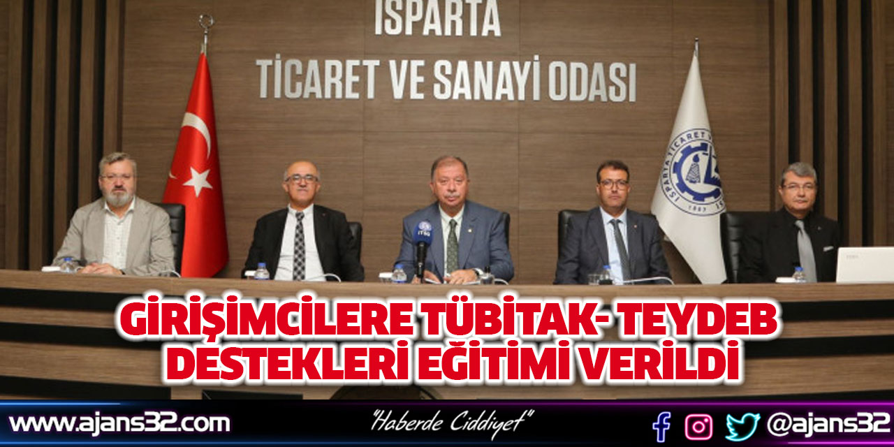 Girişimcilere Tübitak- Teydeb Destekleri Eğitimi Verildi