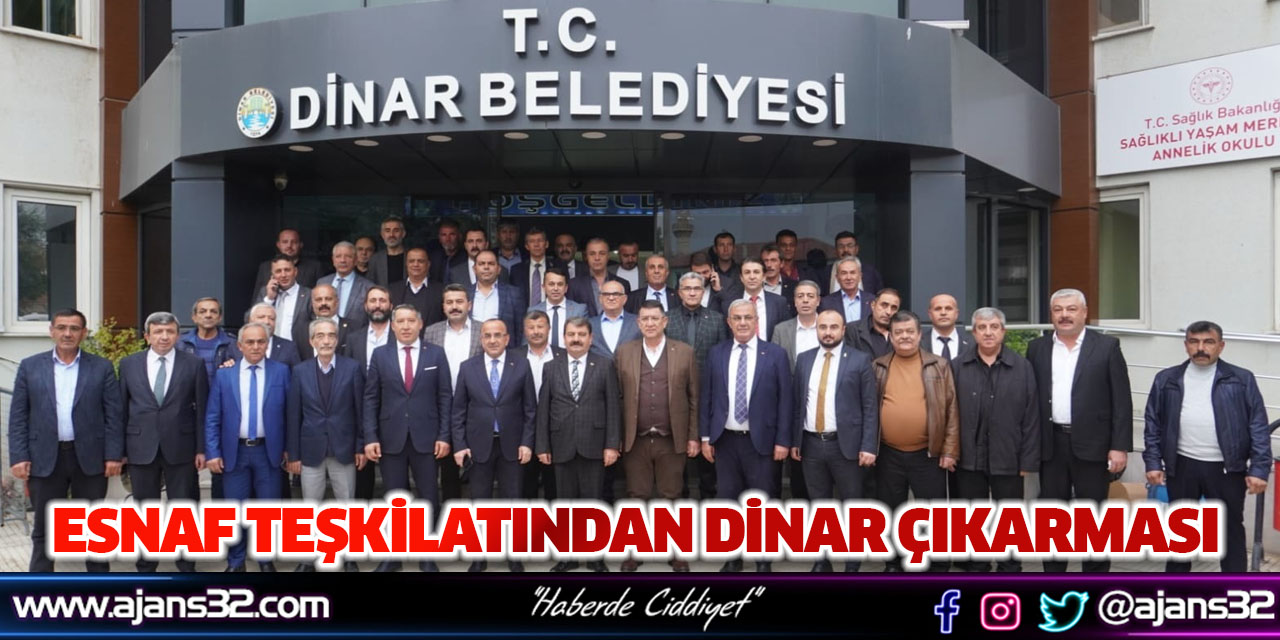 Esnaf Teşkilatından Dinar Çıkarması