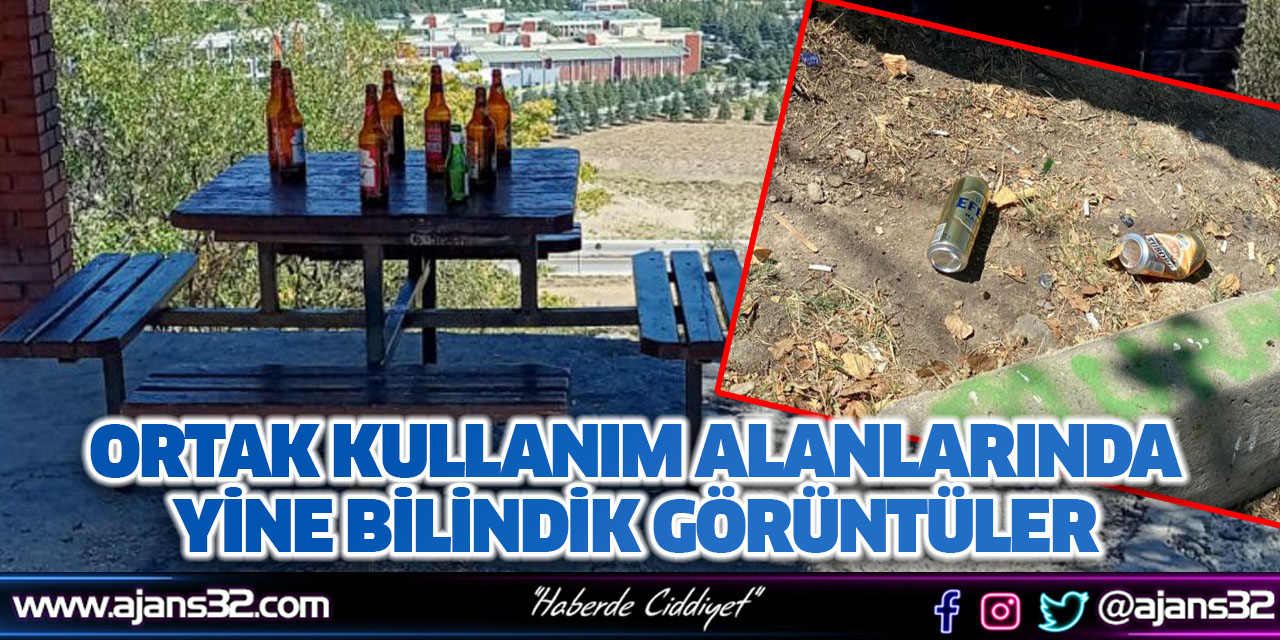 Ortak Kullanım Alanlarında Yine Bilindik Görüntüler