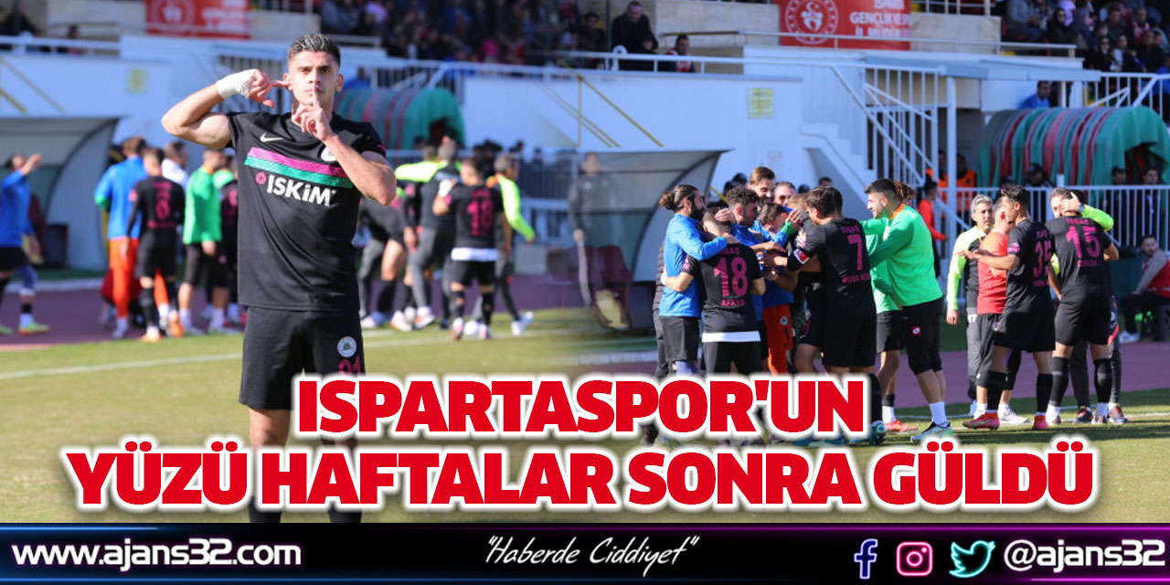Ispartaspor'un Yüzü Haftalar Sonra Güldü