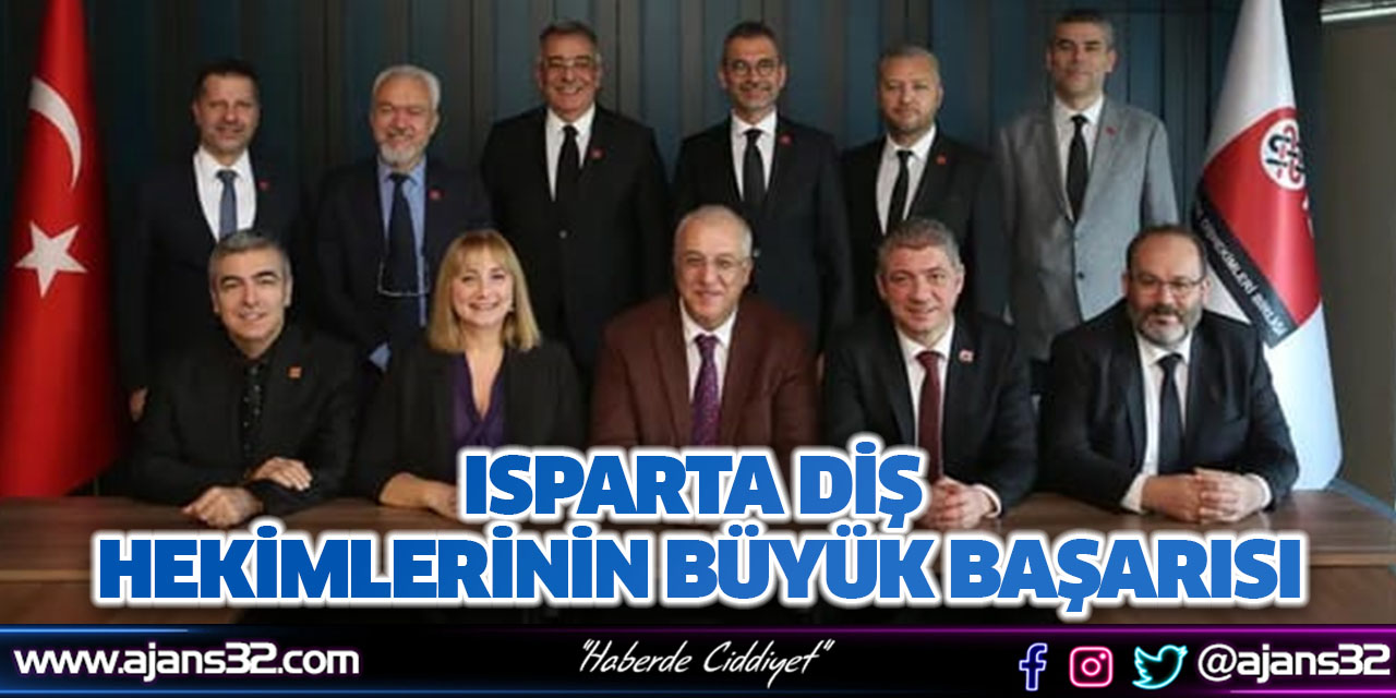 Isparta Diş Hekimlerinin Büyük Başarısı