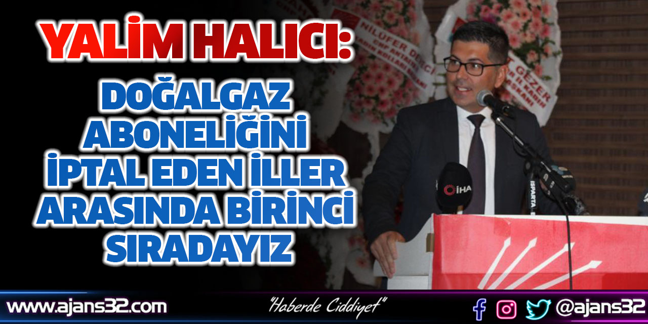 Doğalgaz Aboneliğini İptal Eden İller Arasında Birinci Sıradayız