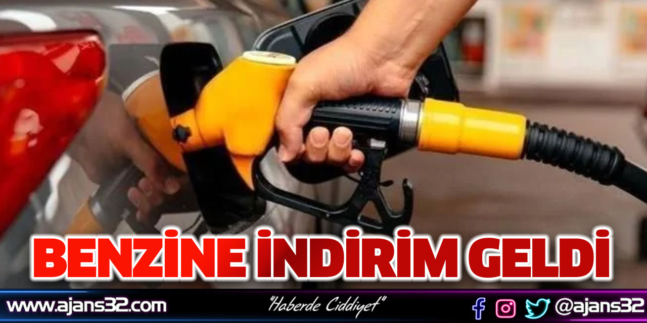 Benzine İndirim Geldi