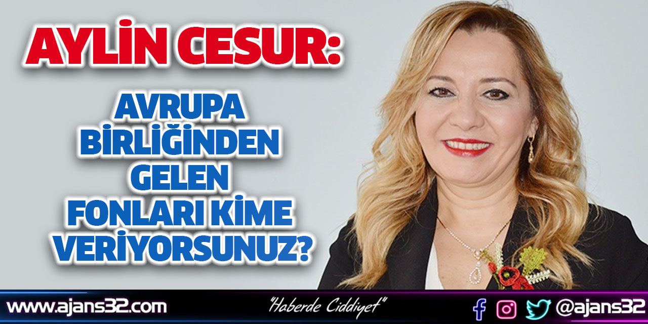 Avrupa Birliğinden Gelen Fonları Kime Veriyorsunuz?