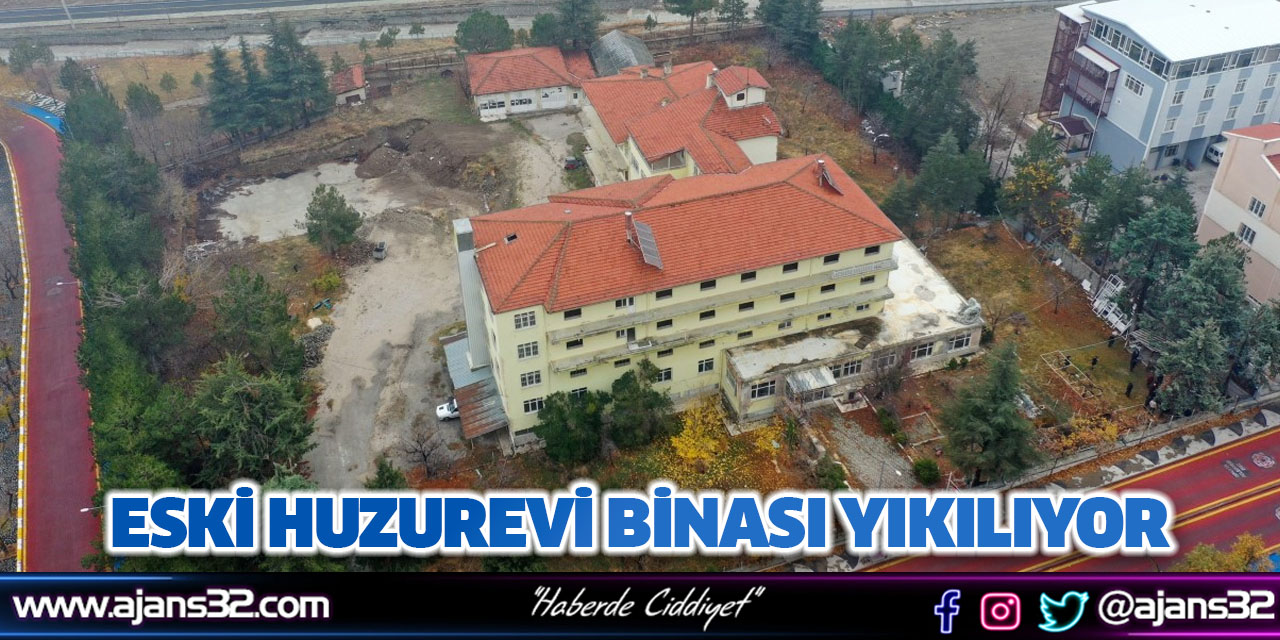 Eski Huzurevi Binası Yıkılıyor