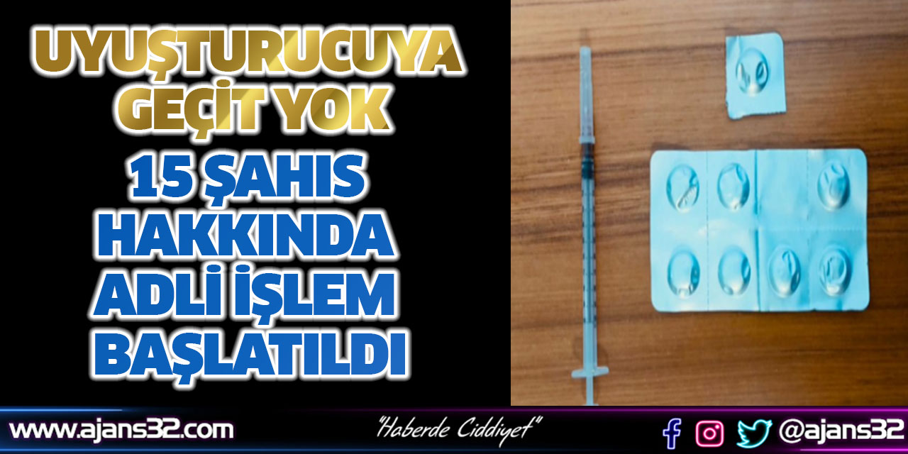 Uyuşturucuya Geçit Yok