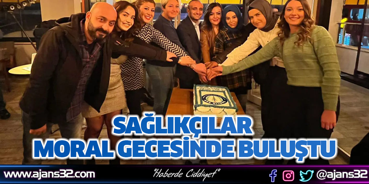 Sağlıkçılar Moral Gecesinde Buluştu