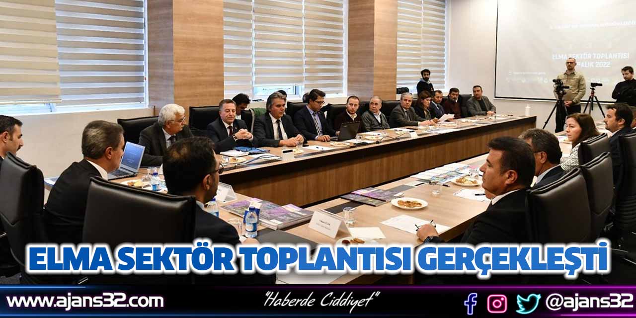 Elma Sektör Toplantısı Gerçekleşti