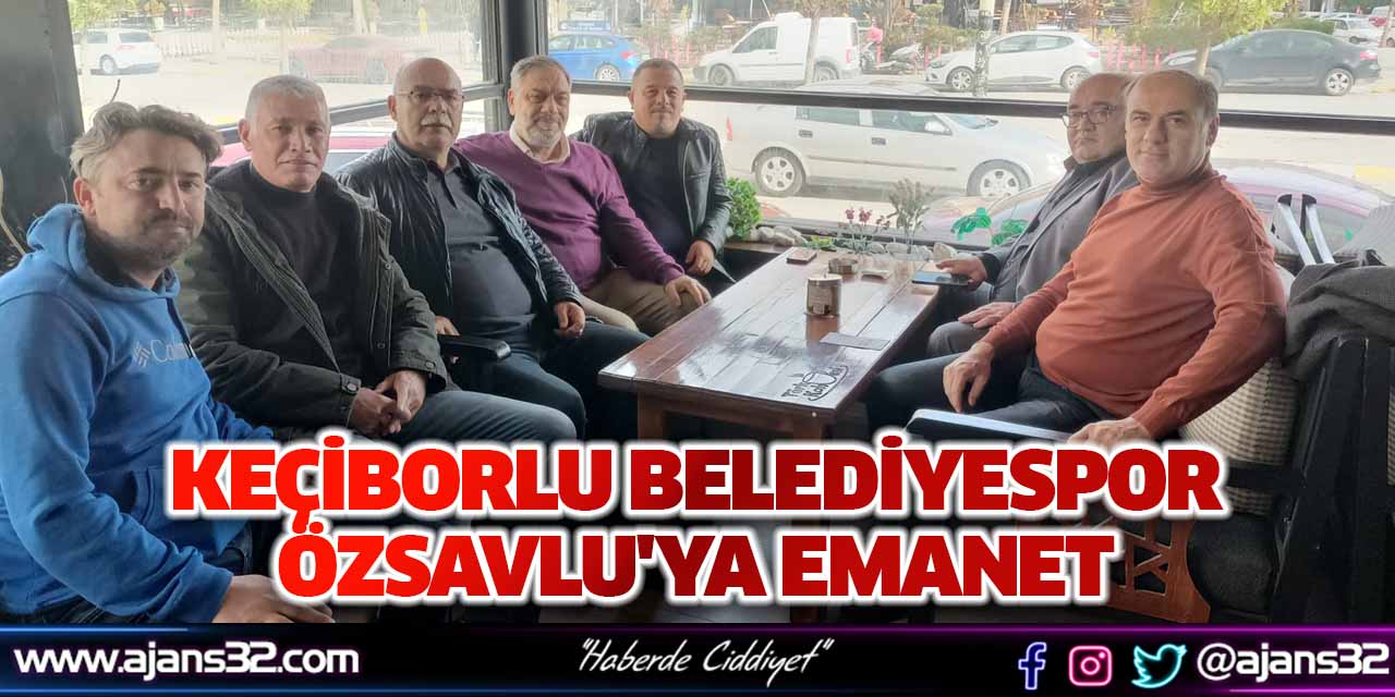 Keçiborlu Belediyespor Özsavlu'ya Emanet