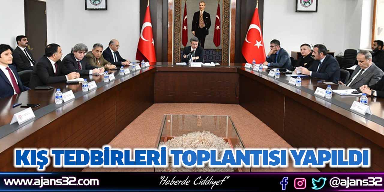 Kış Tedbirleri Toplantısı Yapıldı