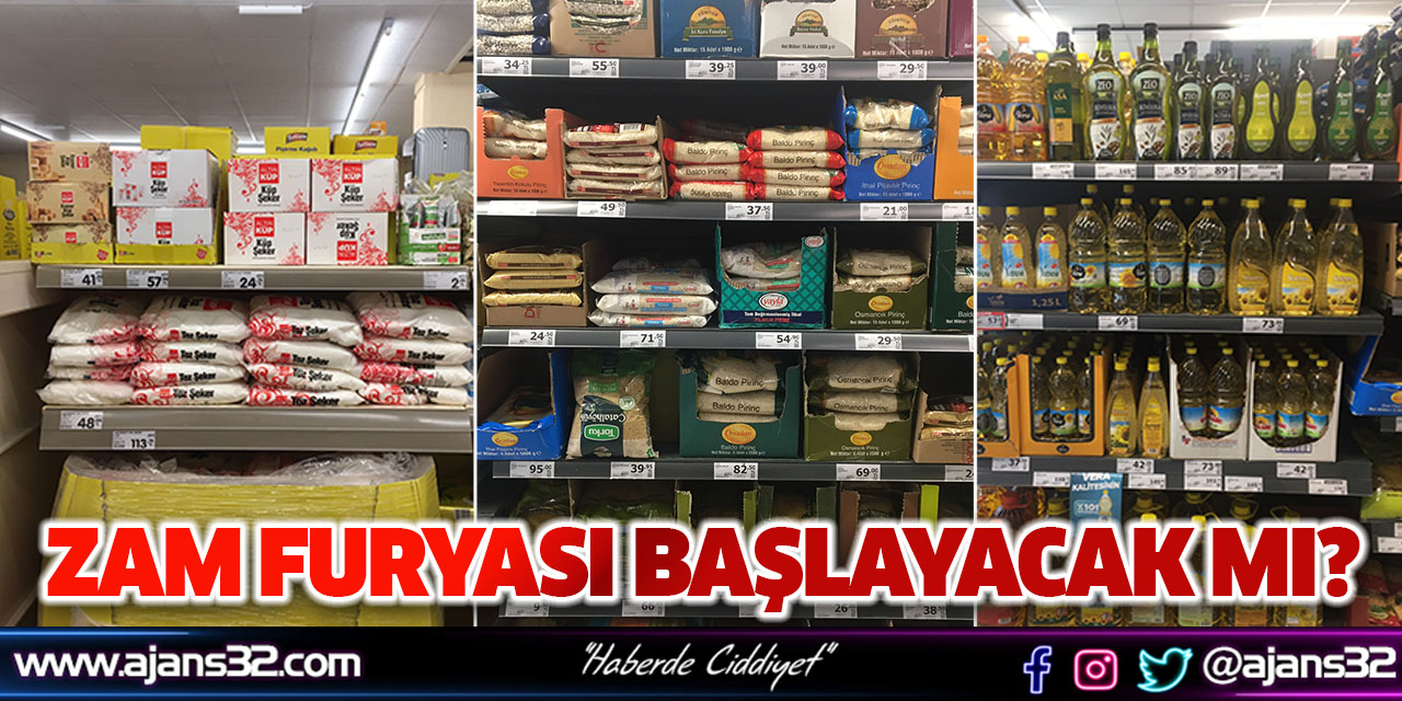 Zam Furyası Başlayacak Mı?