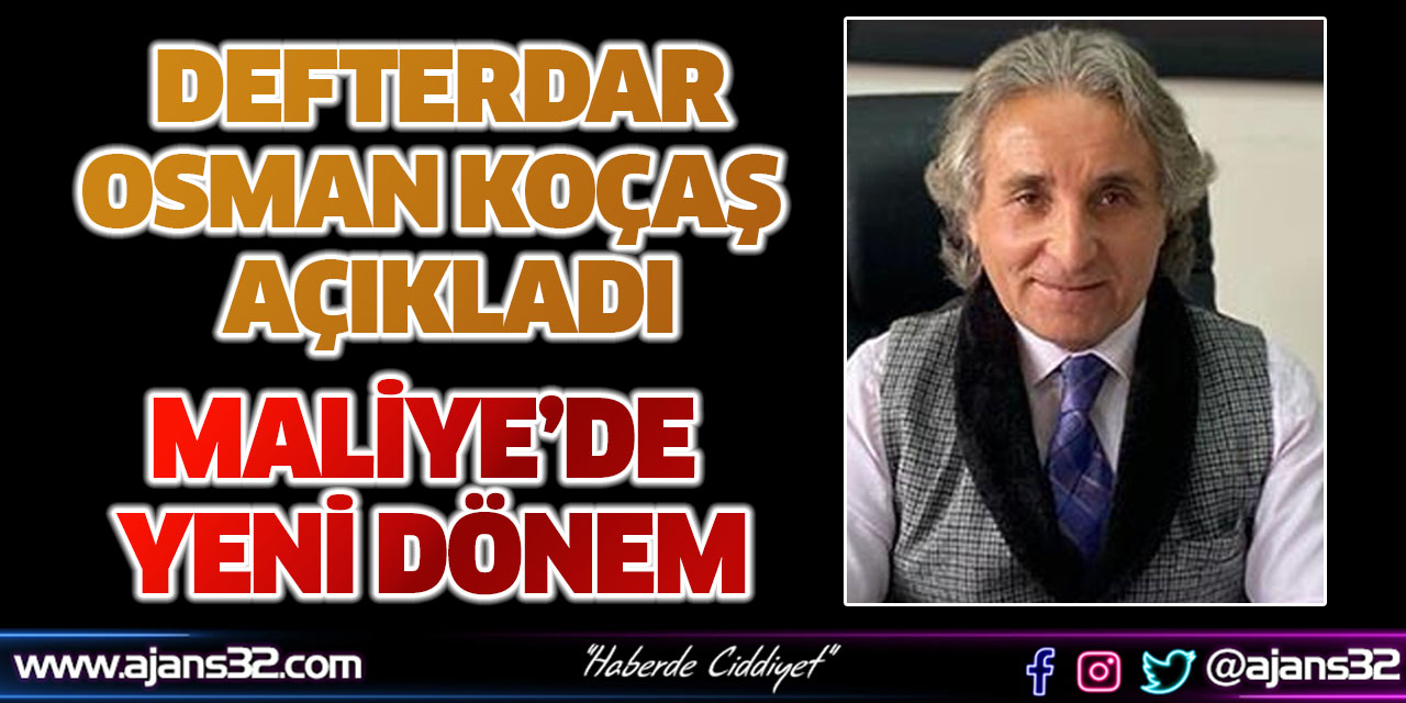 Maliye’de Yeni Dönem