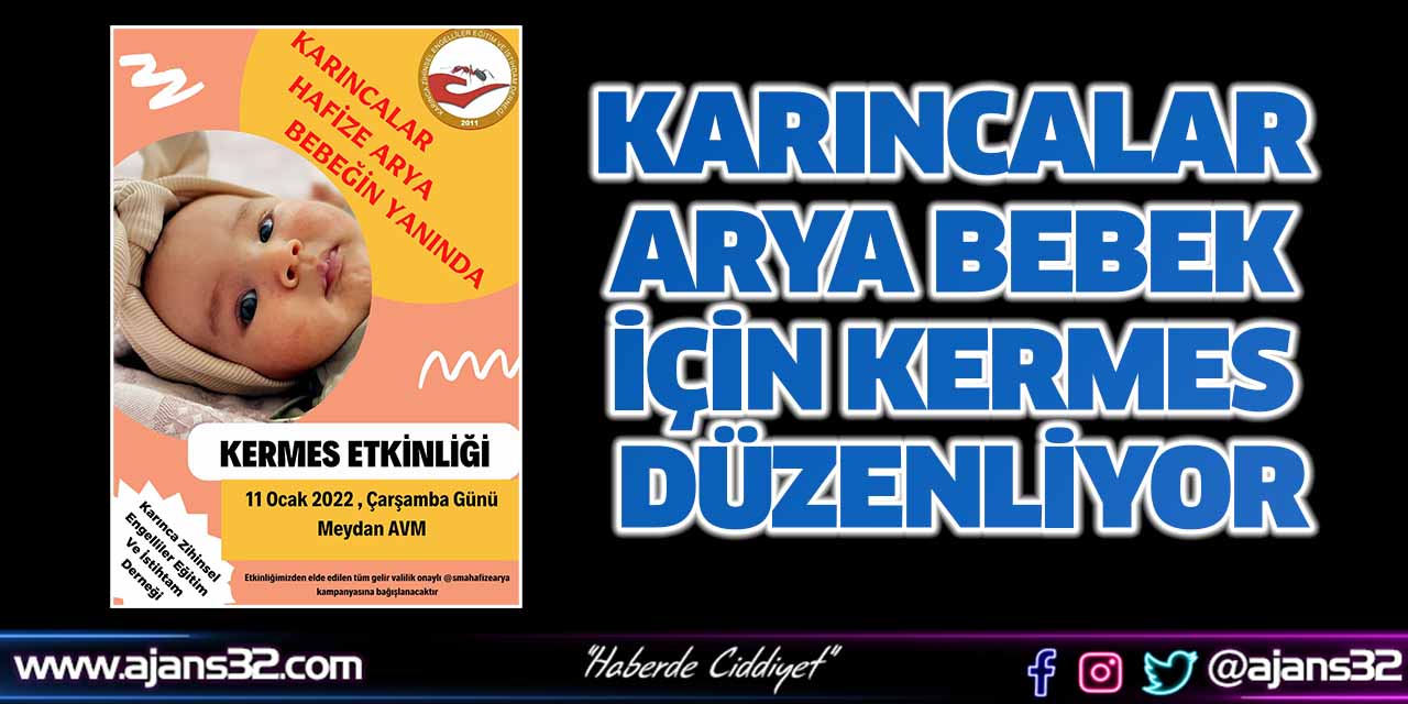 Karıncalar Arya Bebek İçin Kermes Düzenliyor