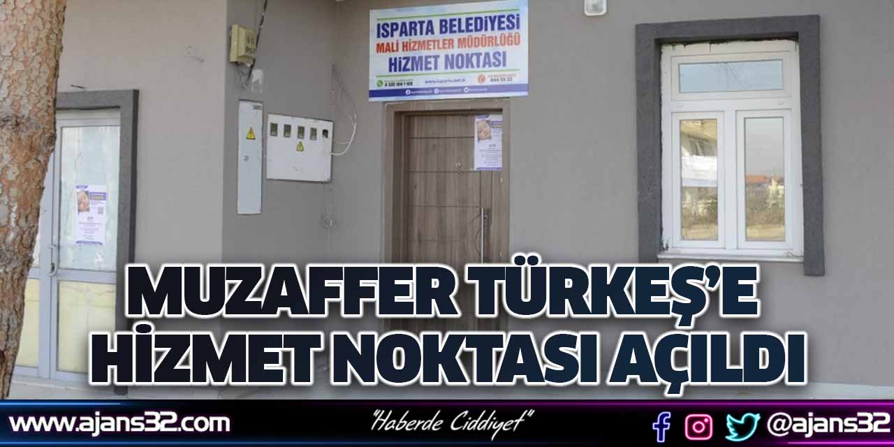 Muzaffer Türkeş’e Hizmet Noktası Açıldı