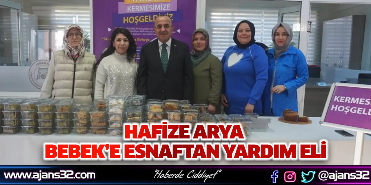 Hafize Arya Bebek’e Esnaftan Yardım Eli