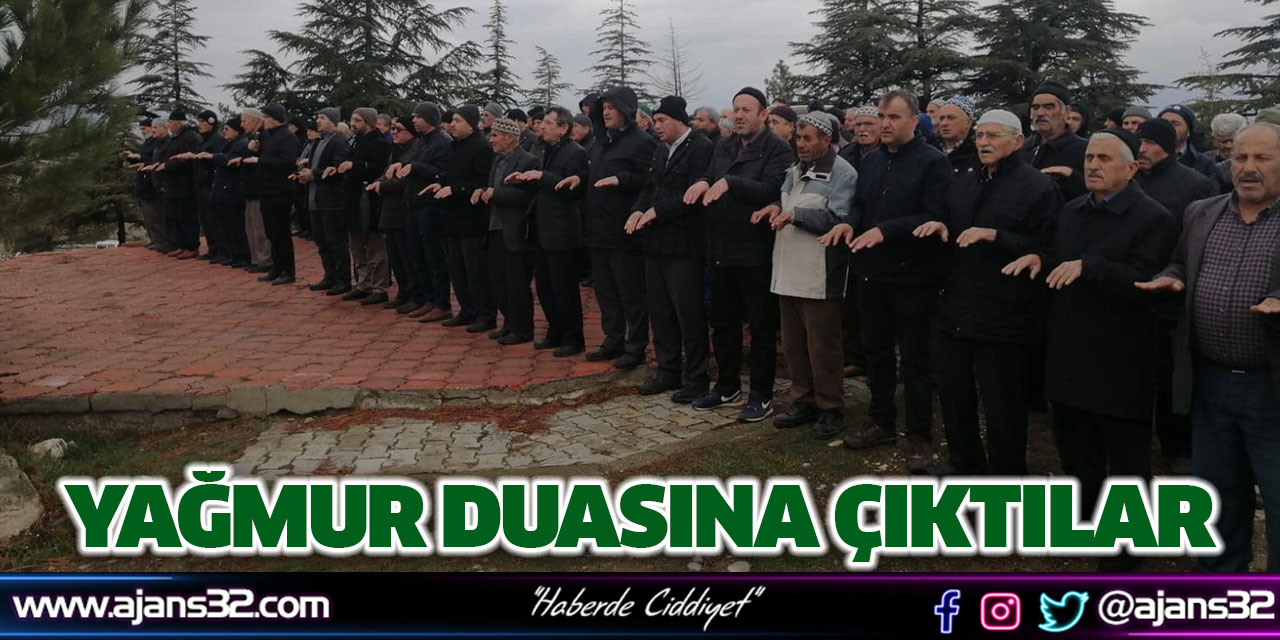 Yağmur Duasına Çıktılar