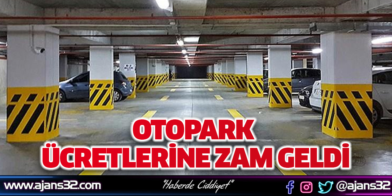 Otopark Ücretlerine Zam Geldi