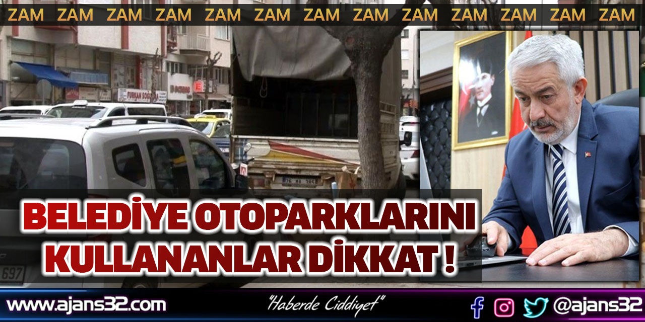 Otoparkları Kullananlar Dikkat!