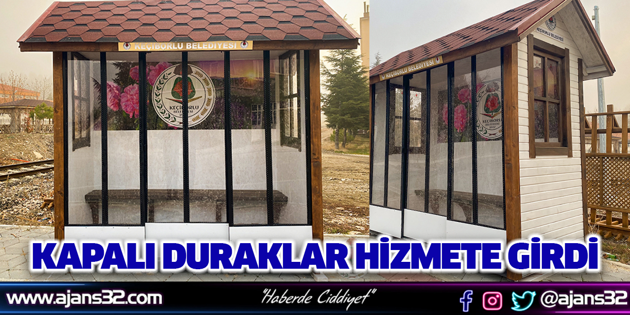 Kapalı Duraklar Hizmete Girdi