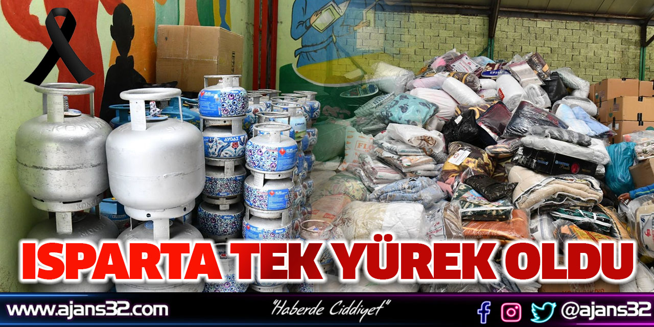 Isparta Tek Yürek Oldu