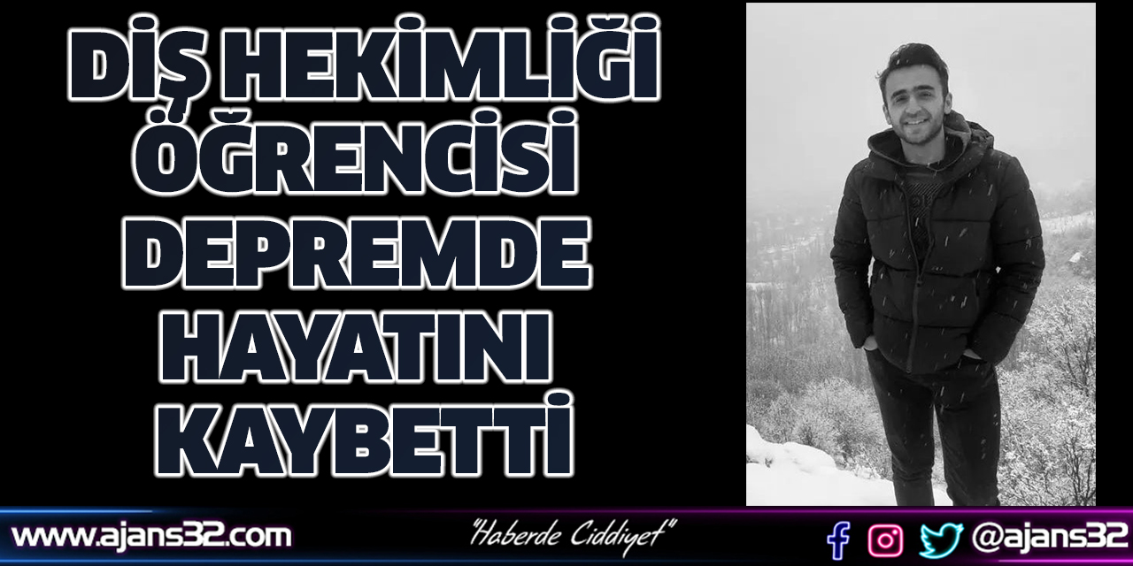 Depremde Hayatını Kaybetti