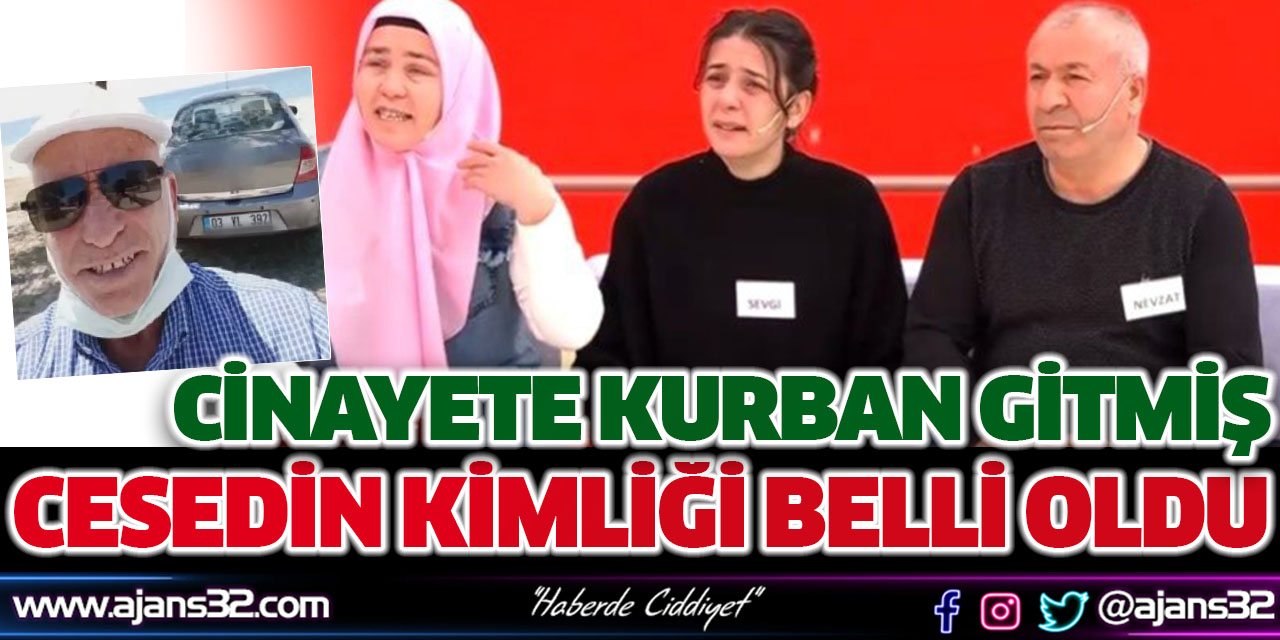 Cesedin Kimliği Belli Oldu