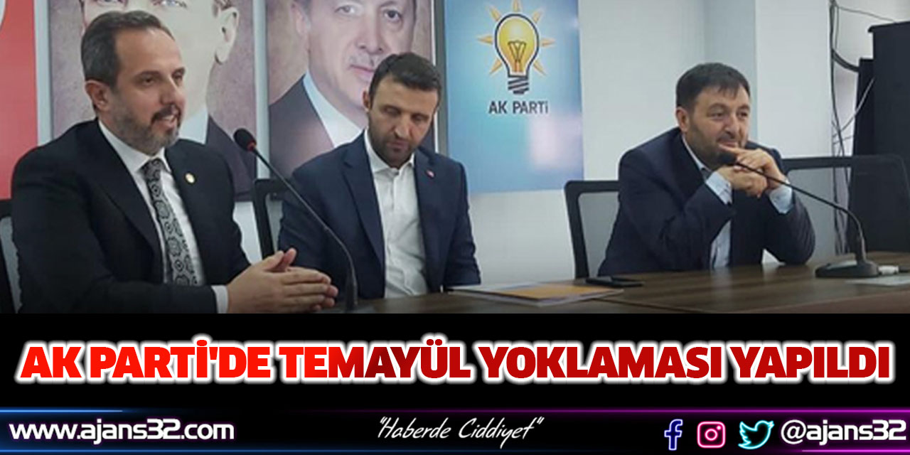 AK Parti'de Temayül Yoklaması Yapıldı