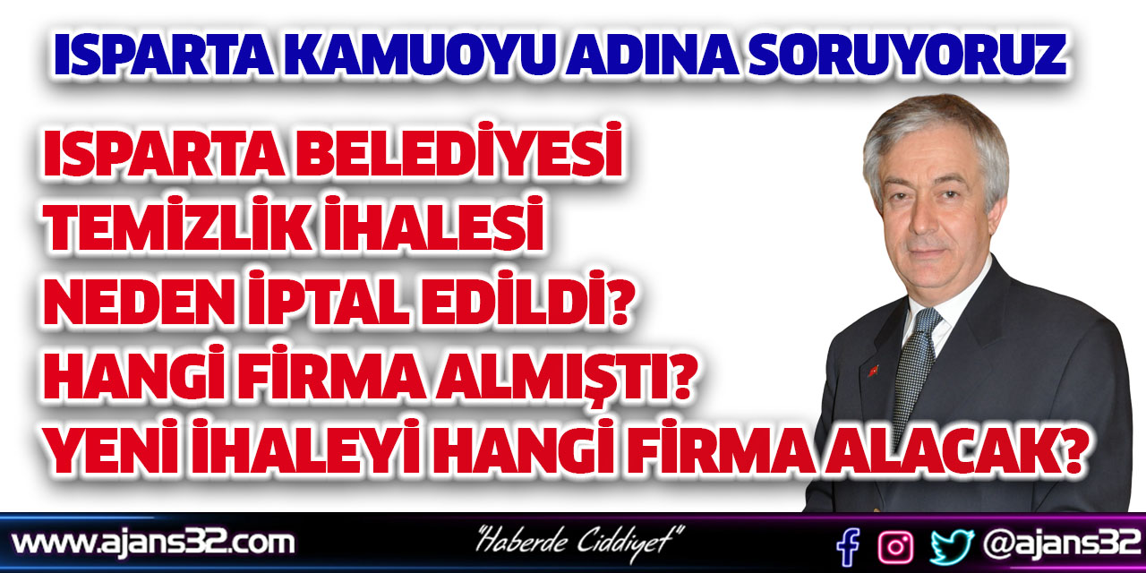 Temizlik İhalesi Neden İptal Edildi?