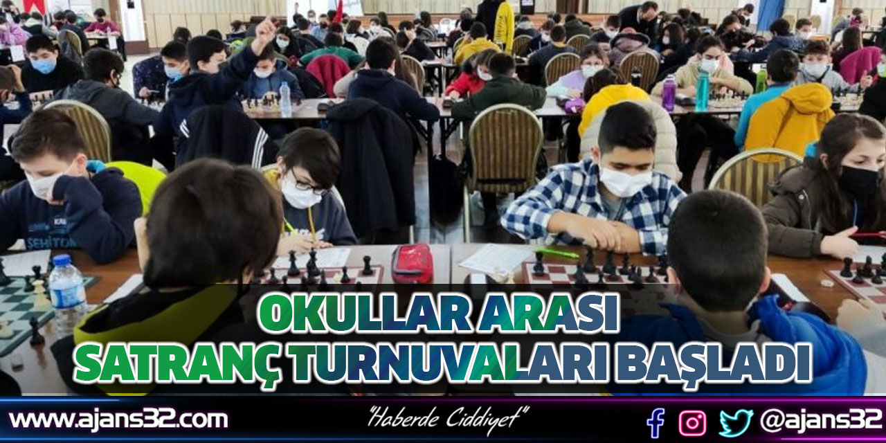 Okullar Arası Satranç Turnuvaları Başladı