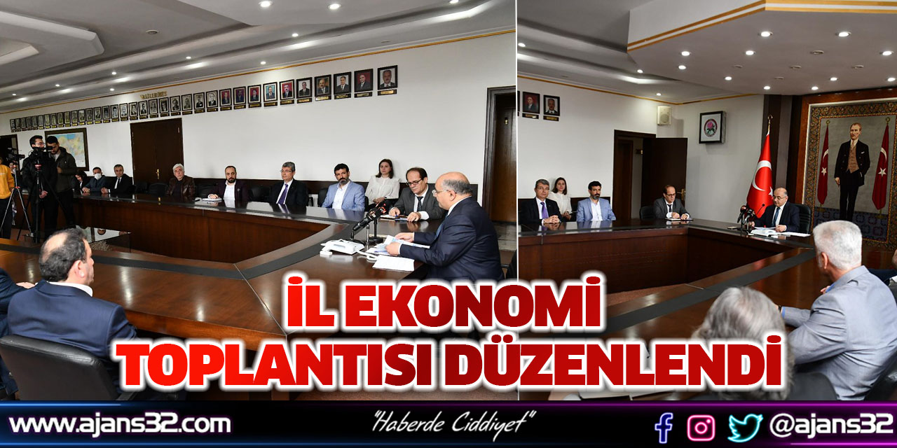 İl Ekonomi Toplantısı Düzenlendi