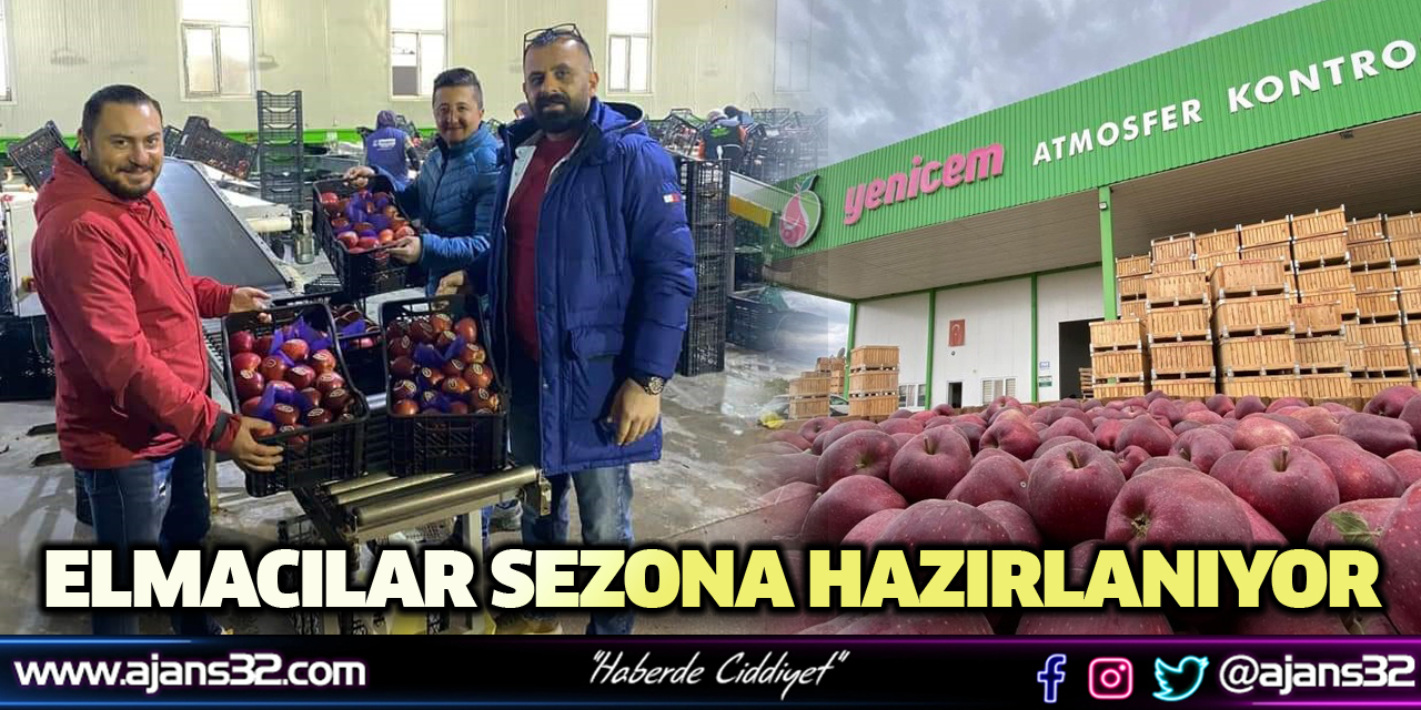 Elmacılar Sezona Hazırlanıyor