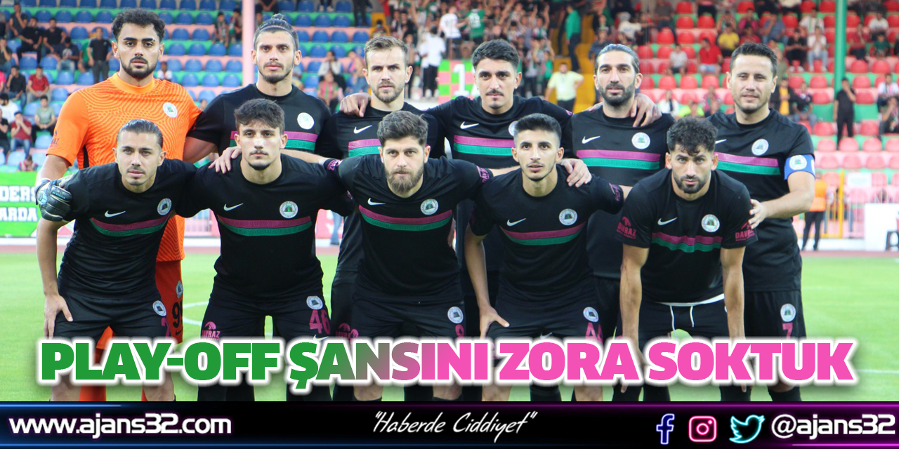 Ispartaspor Play-Off Şansını Zora Soktu