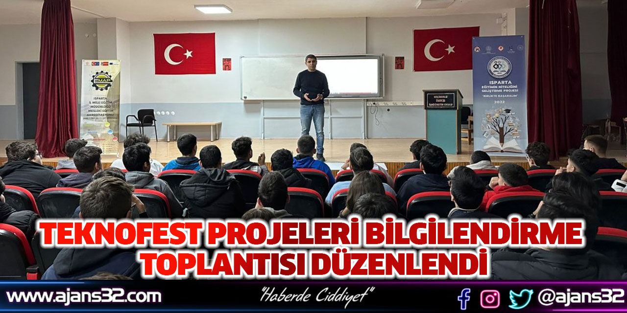 TEKNOFEST Projeleri Bilgilendirme Toplantısı Düzenlendi