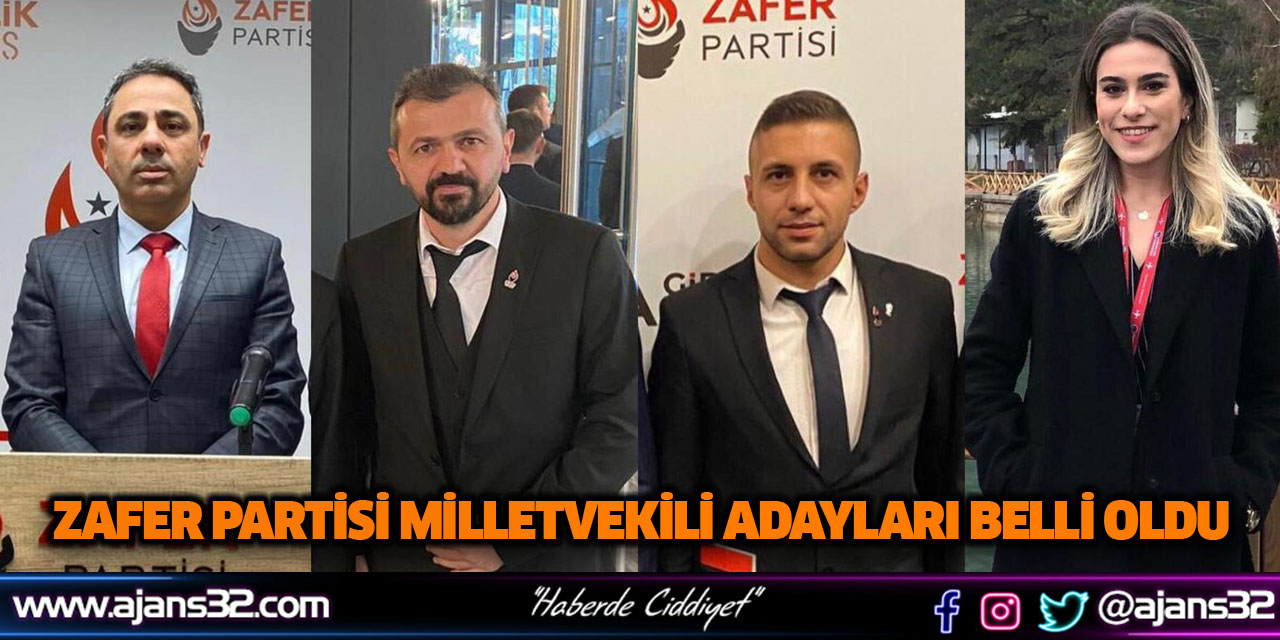 Zafer Partisi Milletvekili Adayları Belli Oldu