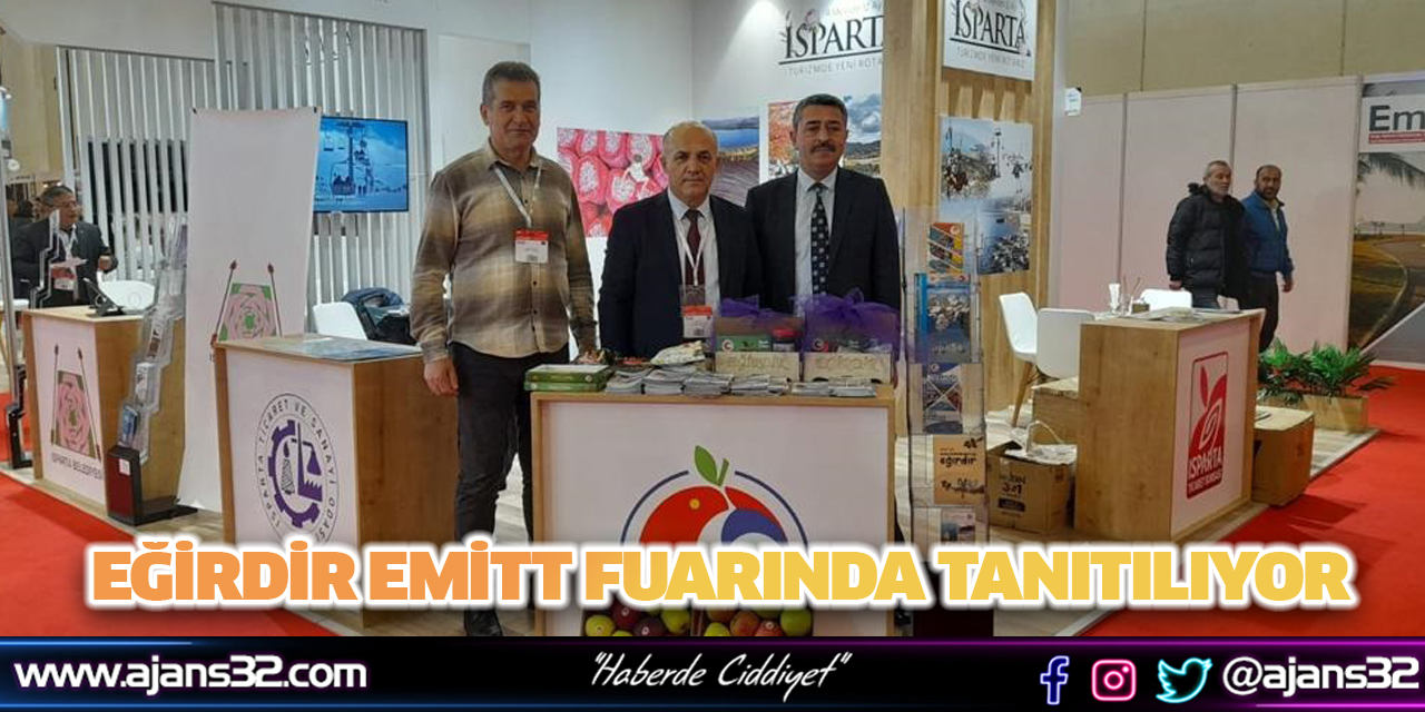 Eğirdir Emitt Fuarında Tanıtılıyor