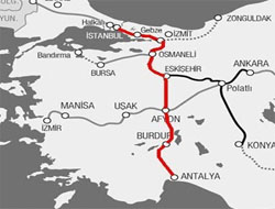 Ispartalı Uyuyor Hızlı Tren Elden Gidiyor