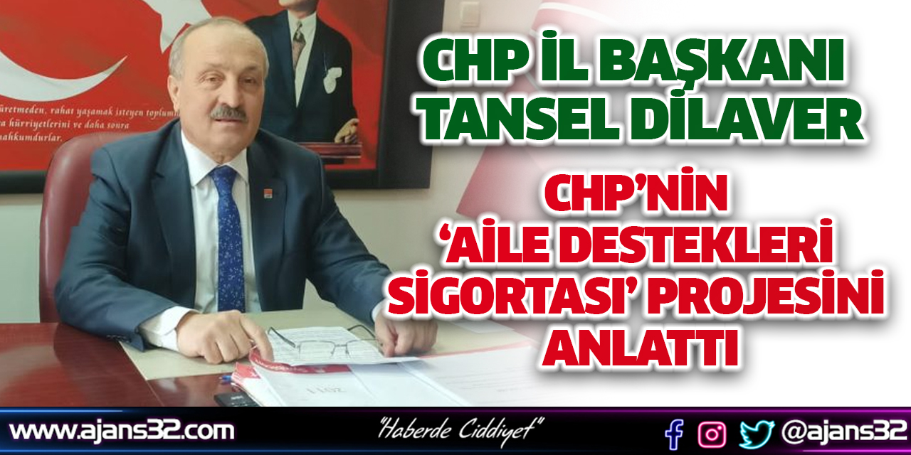 CHP’nin Aile Destekleri Sigortası Projesi