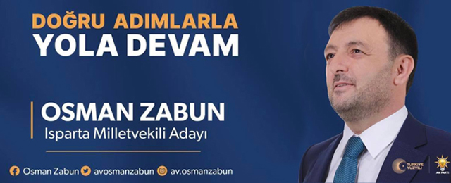 Osman ZABUN Isparta Ak Parti Milletvekili Adayı