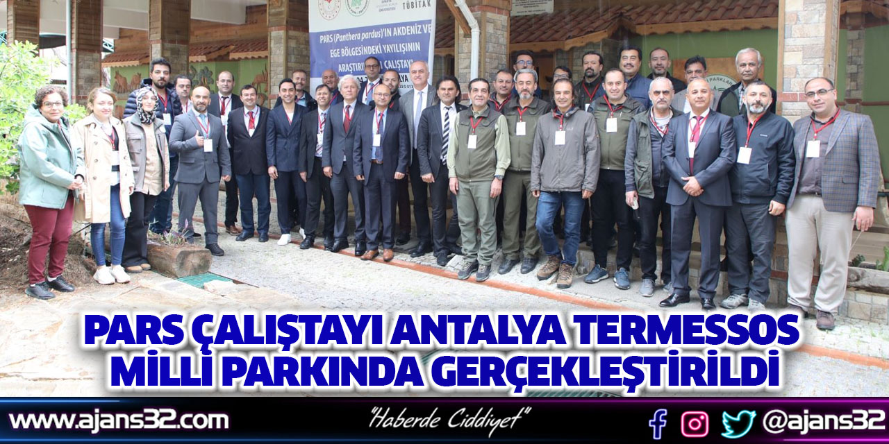 Pars Çalıştayı Antalya Termessos Milli Parkında Gerçekleştirildi