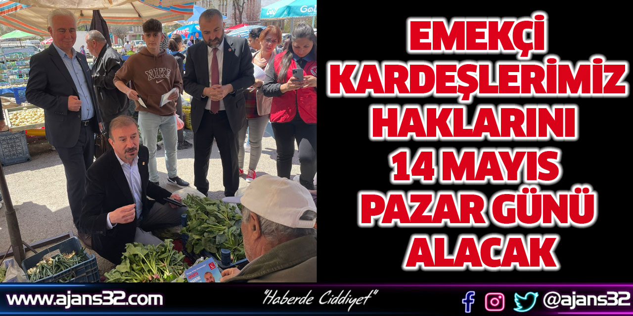 Emekçi Kardeşlerimiz Haklarını 14 MAYIS PAZAR GÜNÜ ALACAK