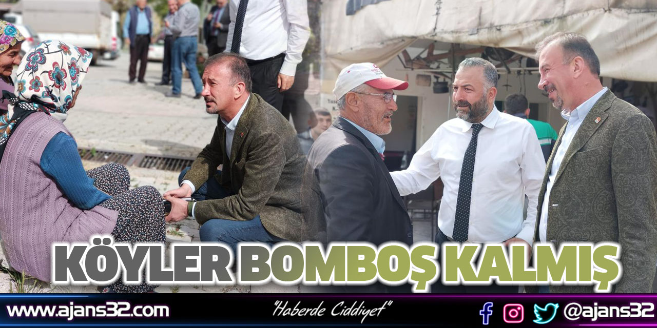 Köyler Bomboş Kalmış!