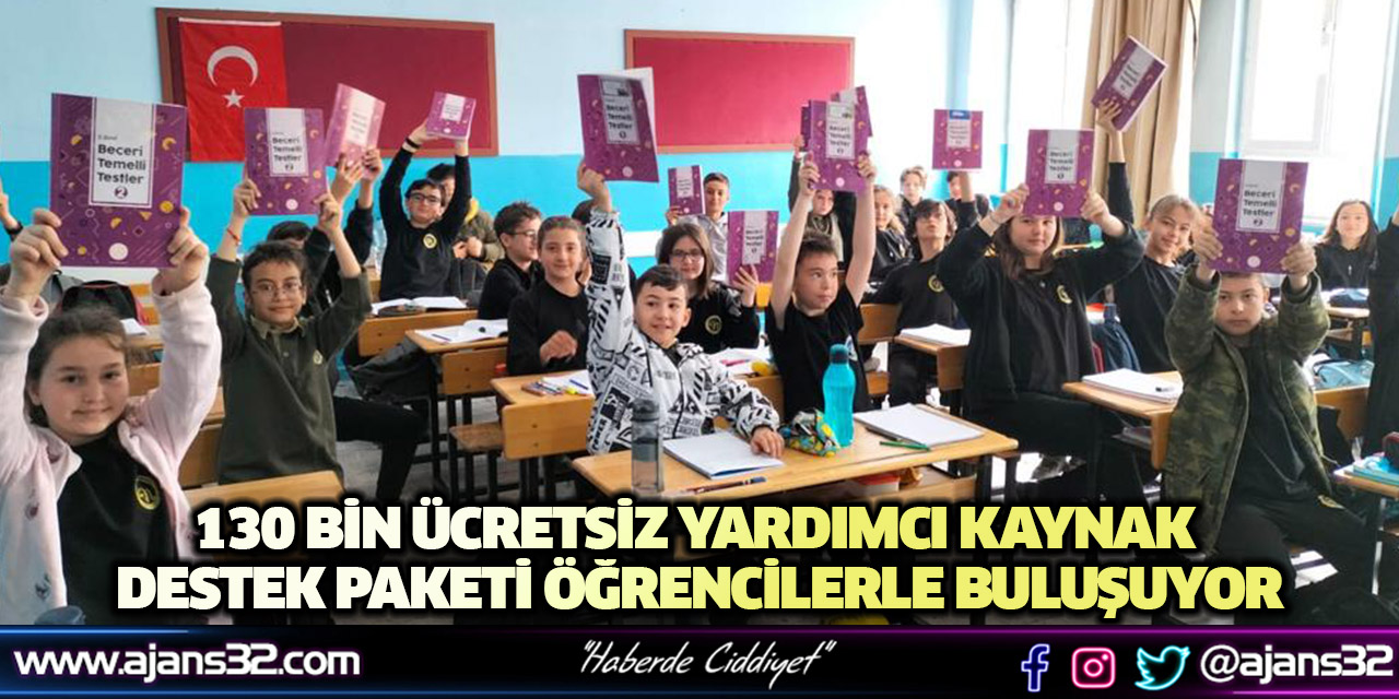 130 Bin Ücretsiz Yardımcı Kaynak Öğrencilerle Buluşuyor