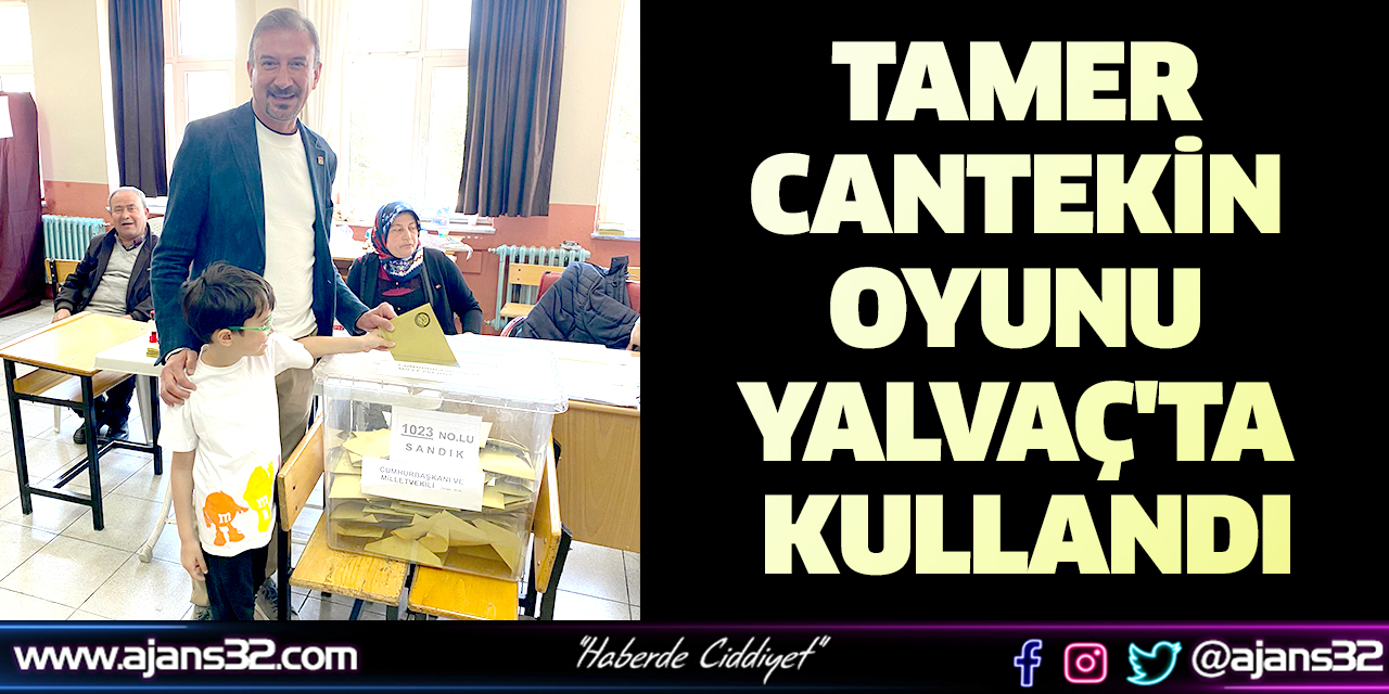 Tamer Cantekin Oyunu Yalvaç'ta Kullandı