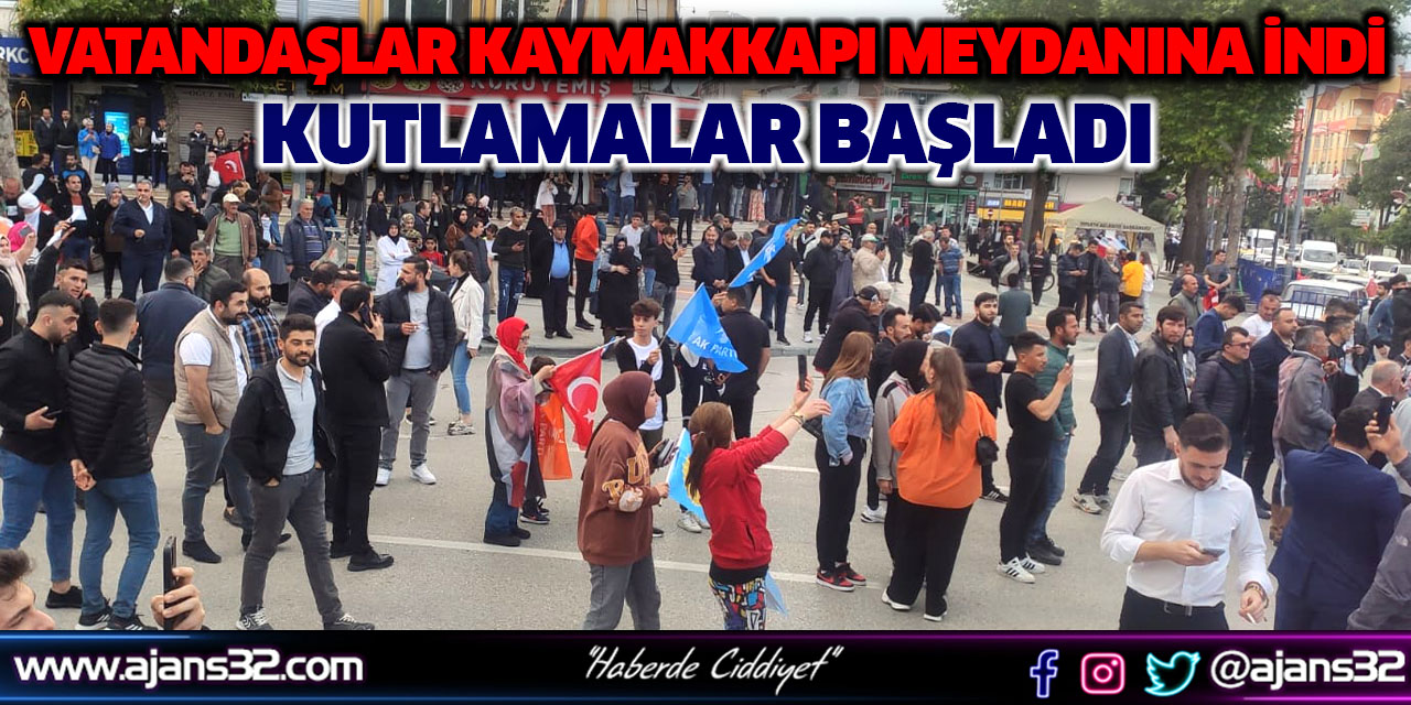 Vatandaşlar Kaymakkapı Meydanına İndi